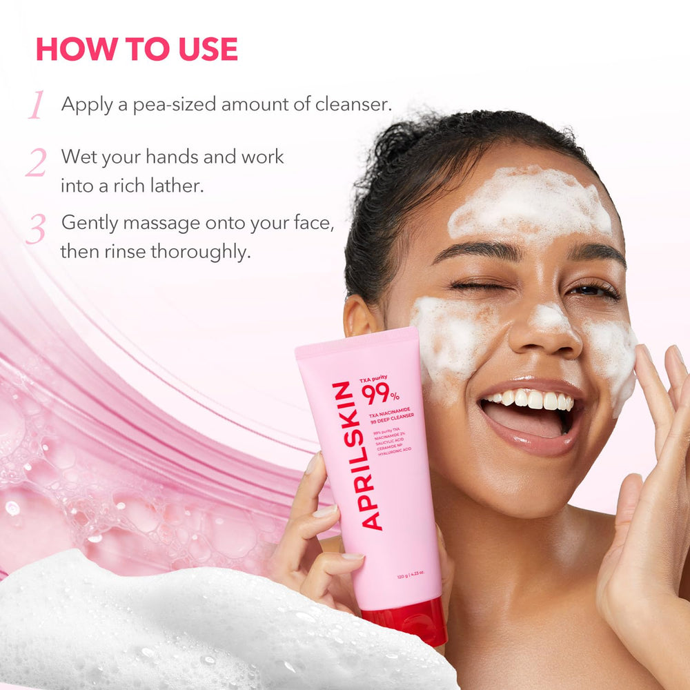 Ceramidas y ácido hialurónico en APRILSKIN TXA Niacinamida 99 fortalecen la barrera cutánea.