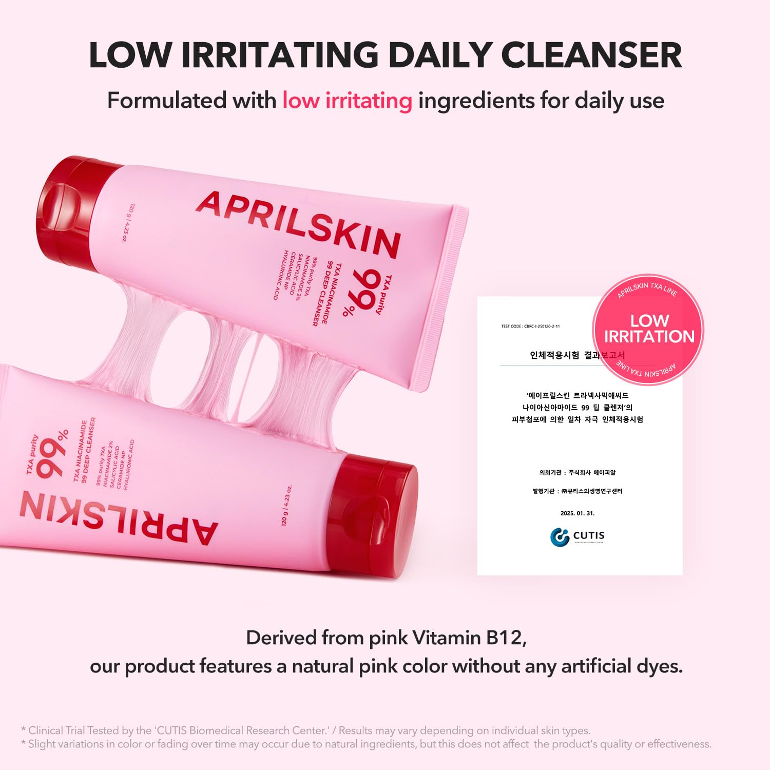 Eliminación de impurezas sin resecar con APRILSKIN TXA Niacinamida 99.