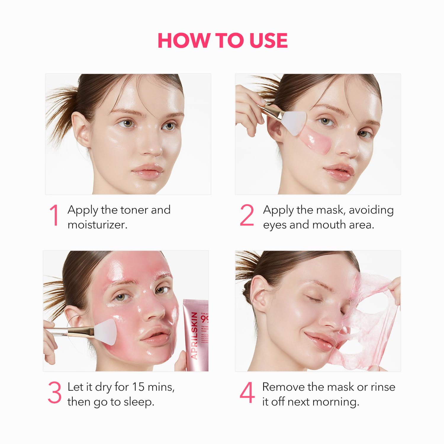APRILSKIN TXA Niacinamida: brillo radiante al despertar