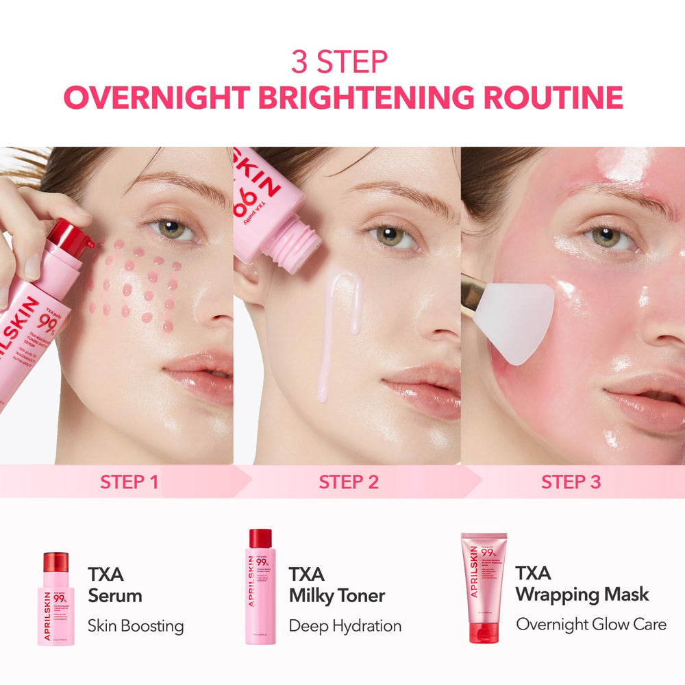 APRILSKIN TXA Niacinamida: sistema de envoltura adecuada para la noche