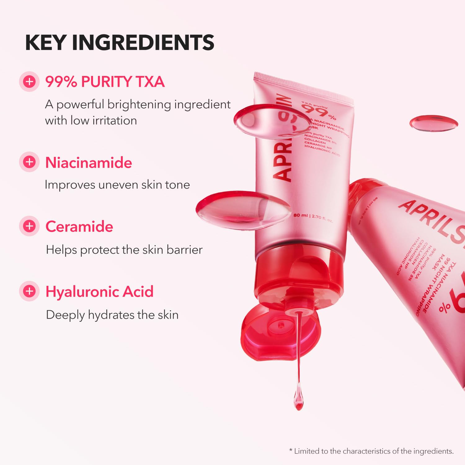 APRILSKIN TXA Niacinamida: refinar poros visibles al despertar
