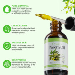 APUUFYQC aceite de azadirachta indica para el cuero cabelludo saludable