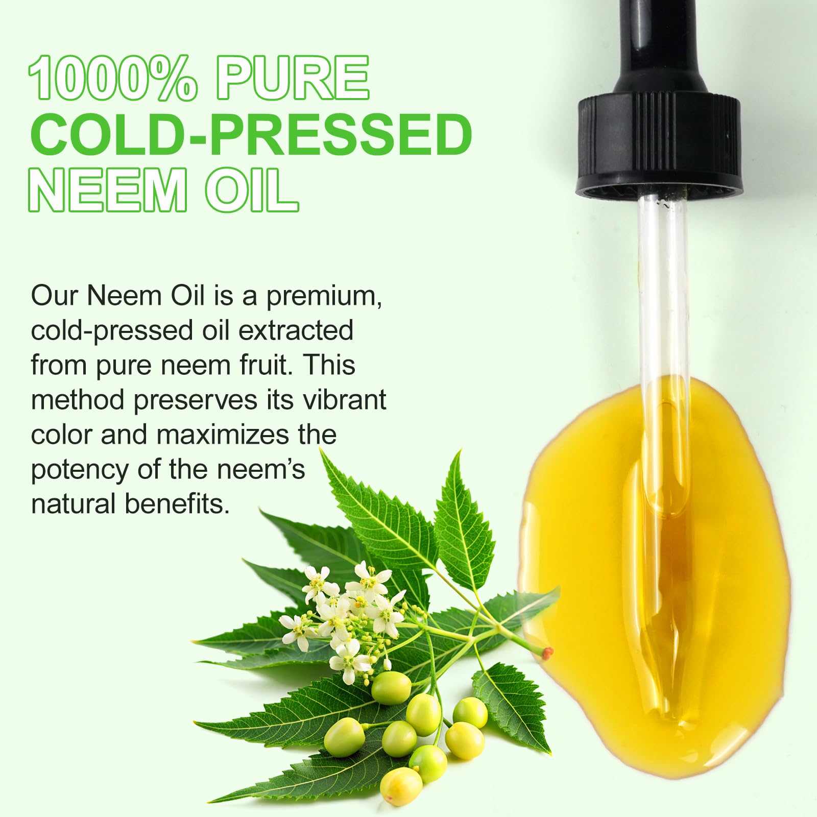 APUUFYQC aceite de azadirachta indica aplicado sobre la piel para hidratación