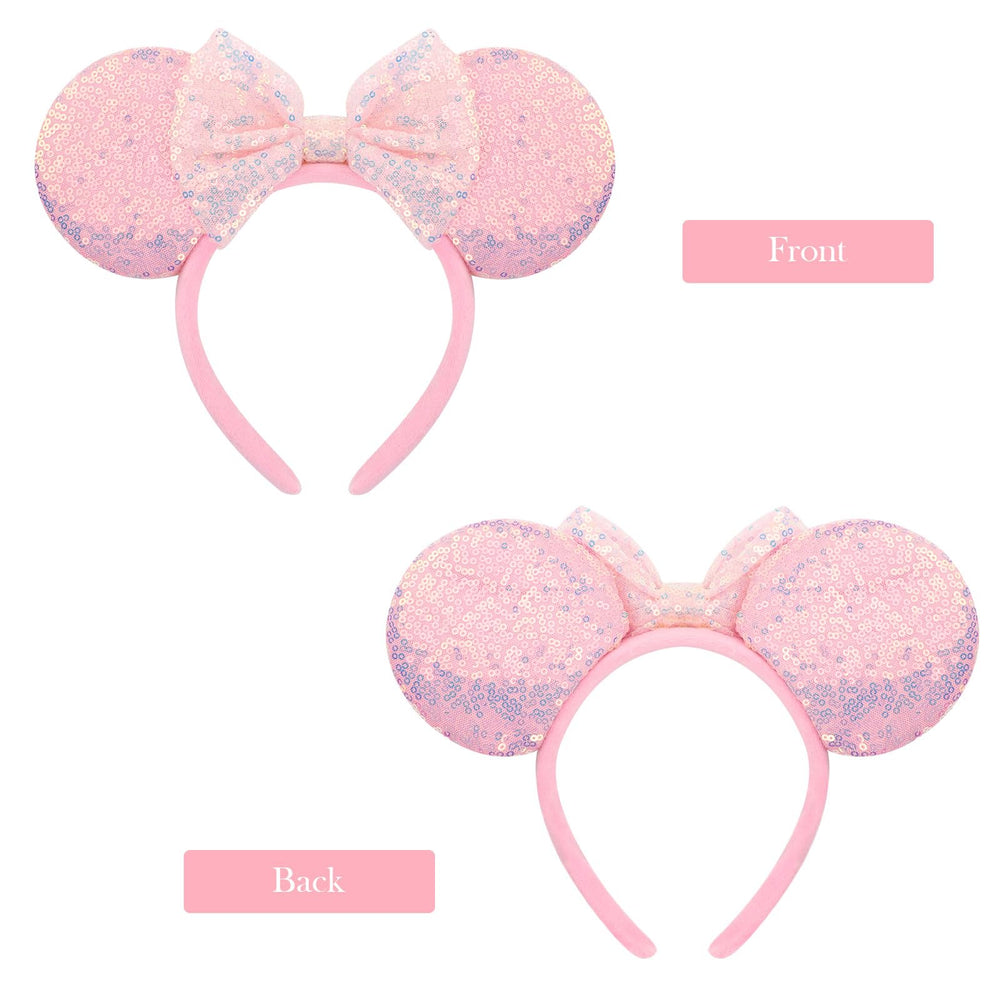 AQOKKA diadema de talla ajustable, se adapta a la mayoría de cabezas.