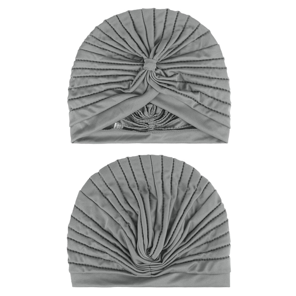 AQOKKA turbante trasero con elasticidad para un ajuste estable.
