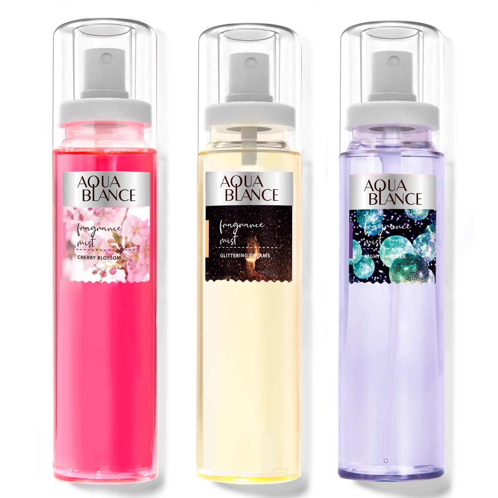 AQUA BLANCE niebla perfumada corporal con flores de cerezo, uso diario