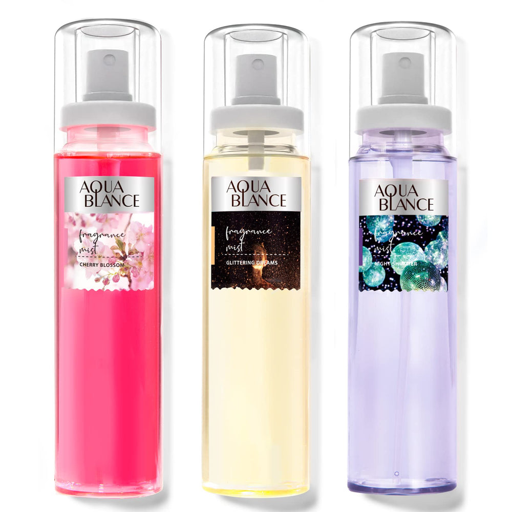 AQUA BLANCE niebla perfumada corporal con flores de cerezo, uso diario