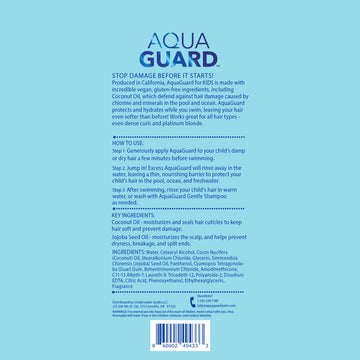 Aqua Guard hidratacion cabello: ayuda a evitar sequedad y puntas.
