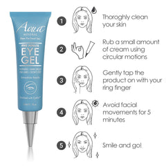 Aqua Mineral agua de mar muerto, base hidratante para ojos.