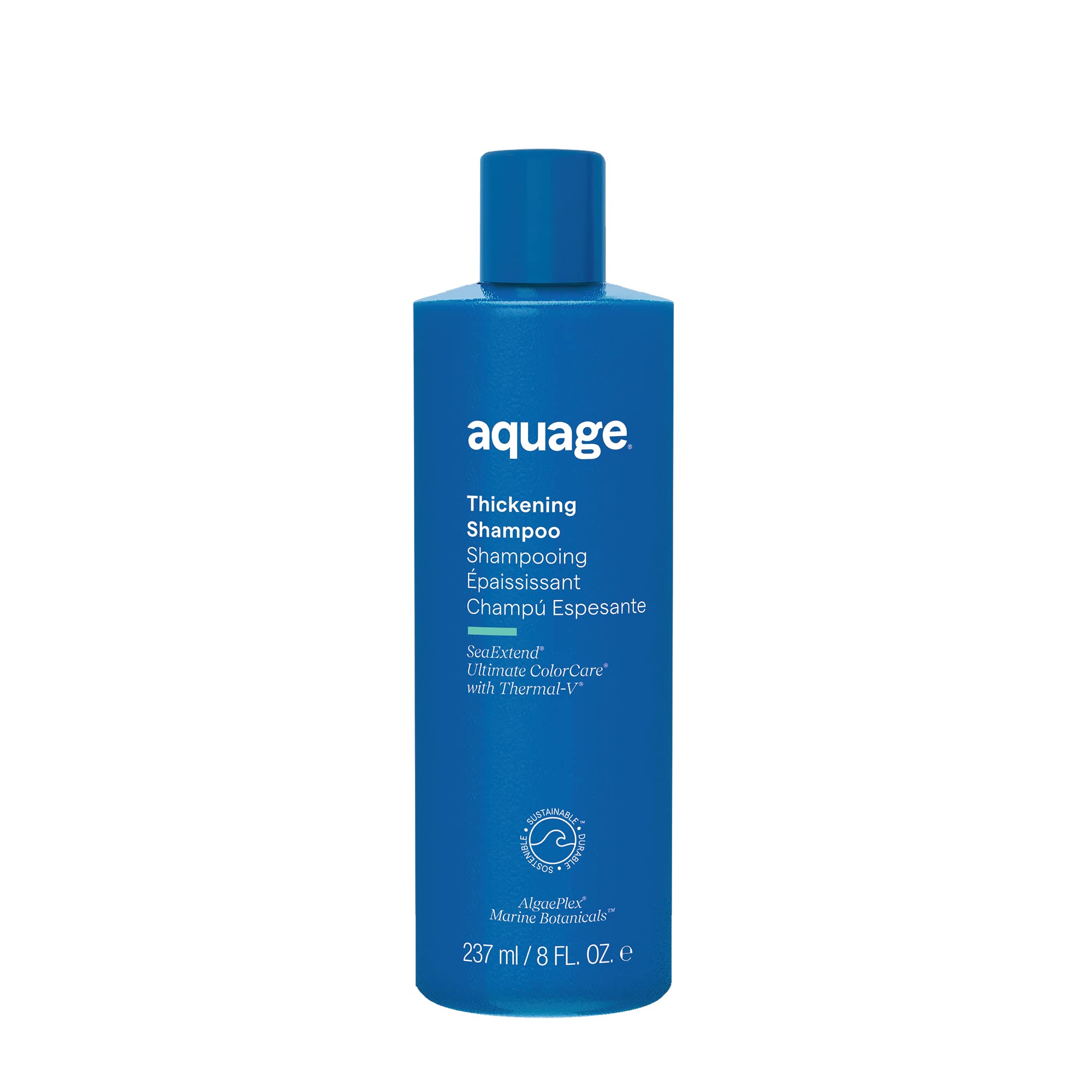 Aquage SeaExtend Engrosamiento shampoo botella: aporta cuerpo al cabello fino