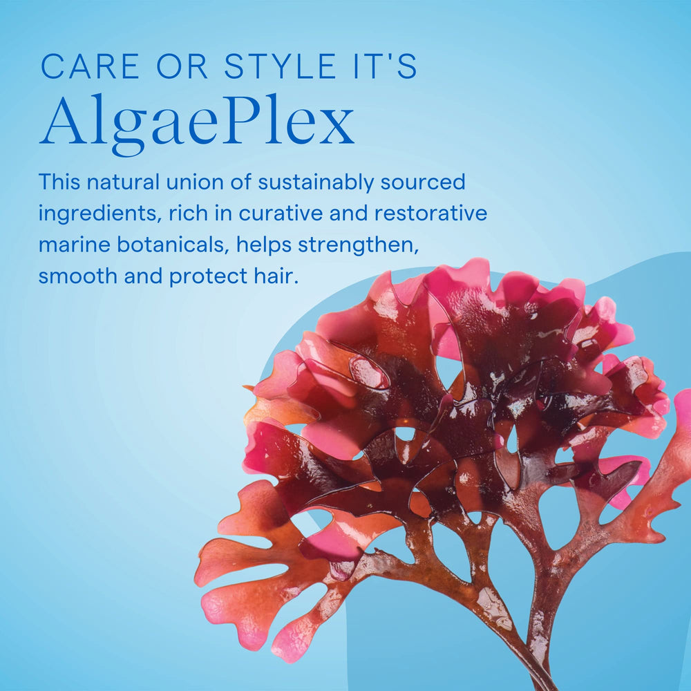 Protección contra calor con Aquage SeaExtend durante peinado