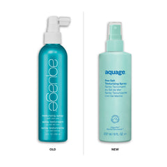 Textura tipo playa en cabello, gracias a Aquage.