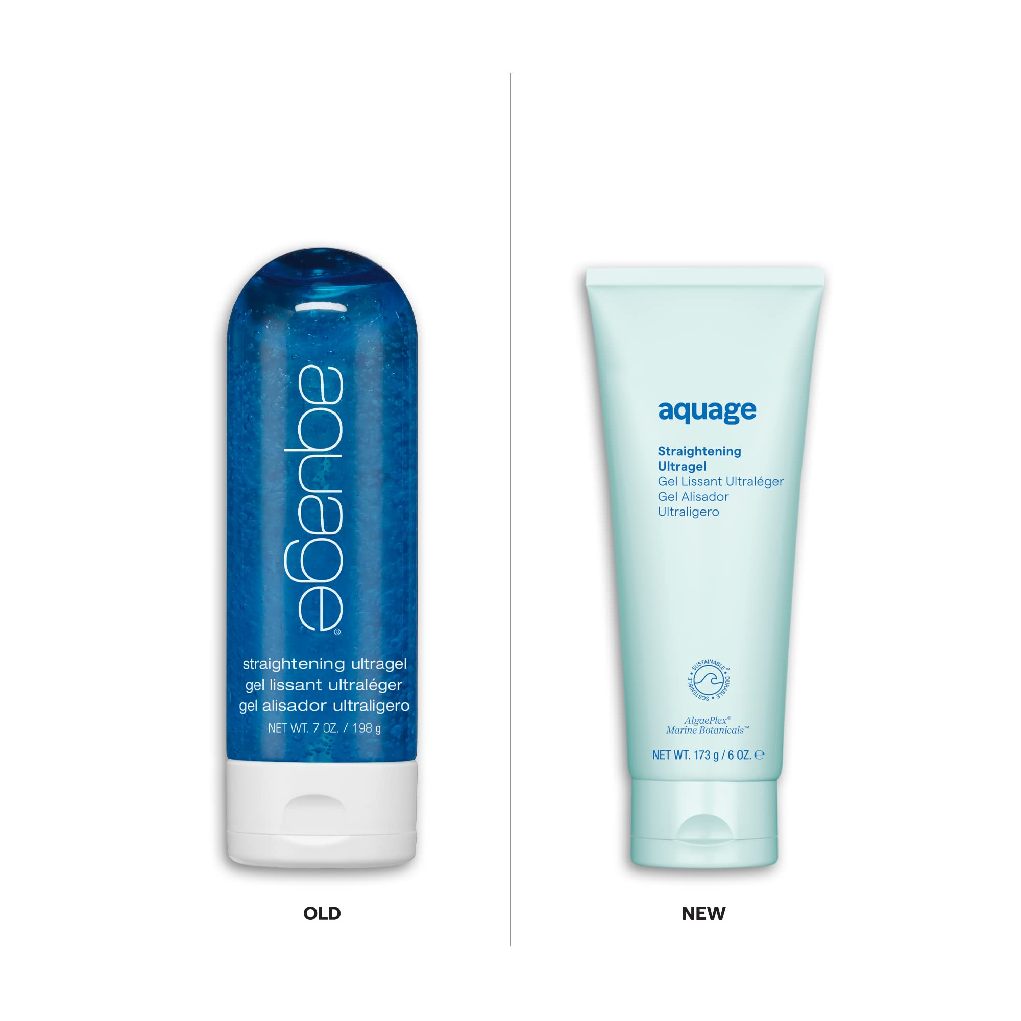 Aquage Ultragel, aplicación en medio y puntas para un acabado suave.