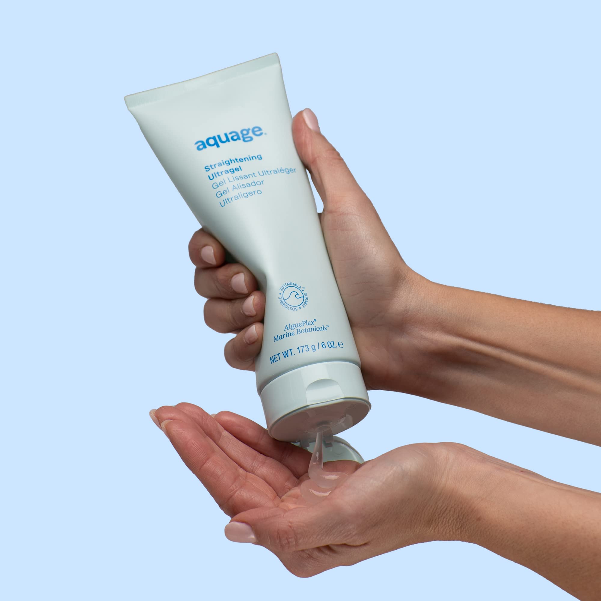 Aquage Ultragel, envase de 6 oz para uso diario.