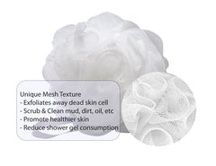 Textura exfoliante suave de Aquasentials para una limpieza suave.