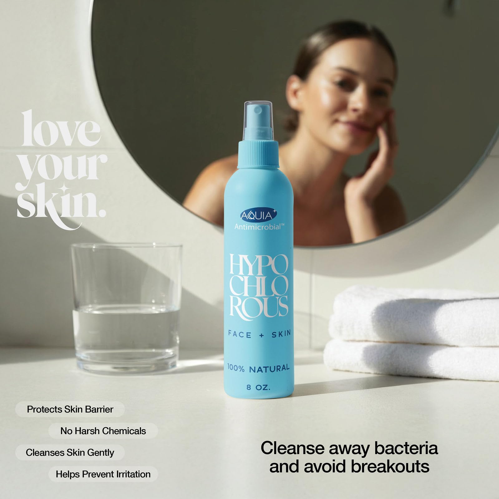 Aquia multi-superficie cuidado corporal, limpieza suave