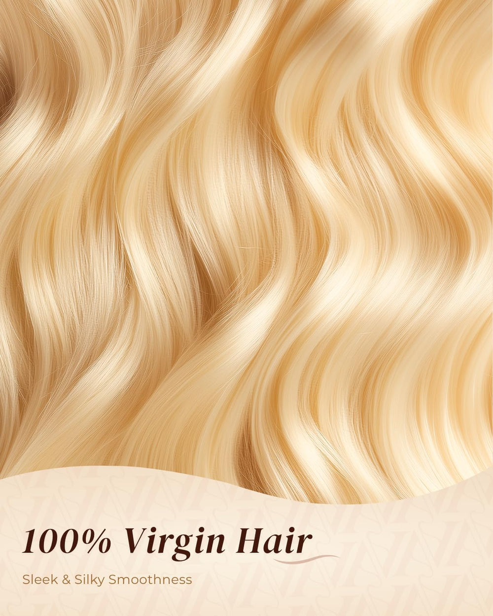 Arabella peluca onda corporal rubio 613, volumen natural para peinados versátiles
