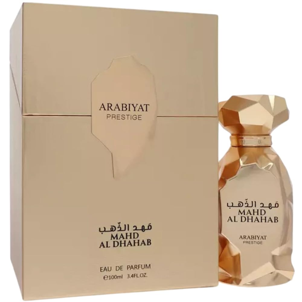 ARABIYAT Mahd Al Dahab – botella-derrame: fragancia fresca y amaderada para uso diario