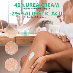 ARBCRN crema de urea 40% con ácido salicílico para pies.