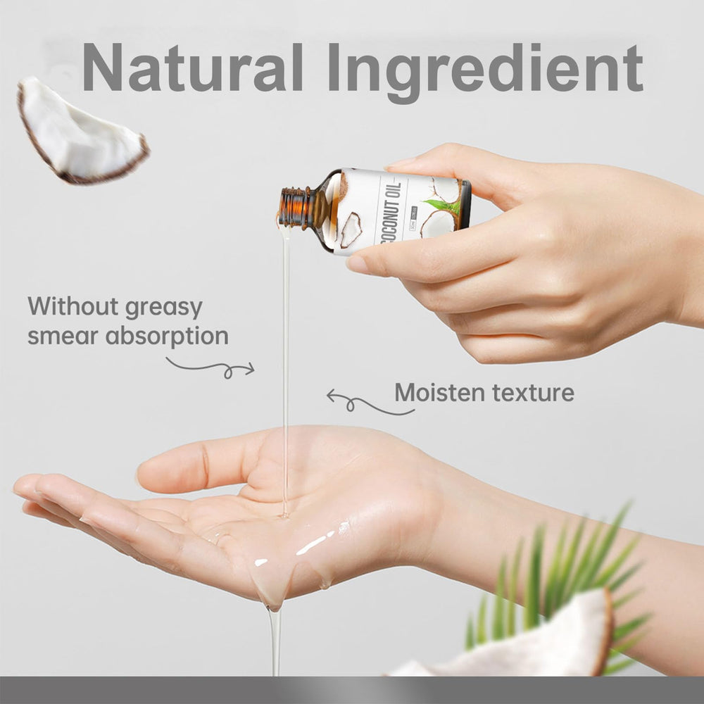 ARCHIDATE Aceite de coco para uñas, humectante suave.