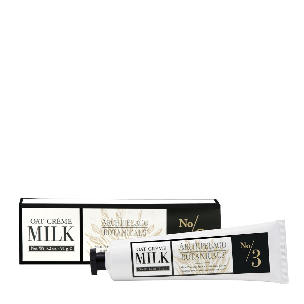 Archipelago Botanicals crema de manos avena, textura suave para hidratación diaria.