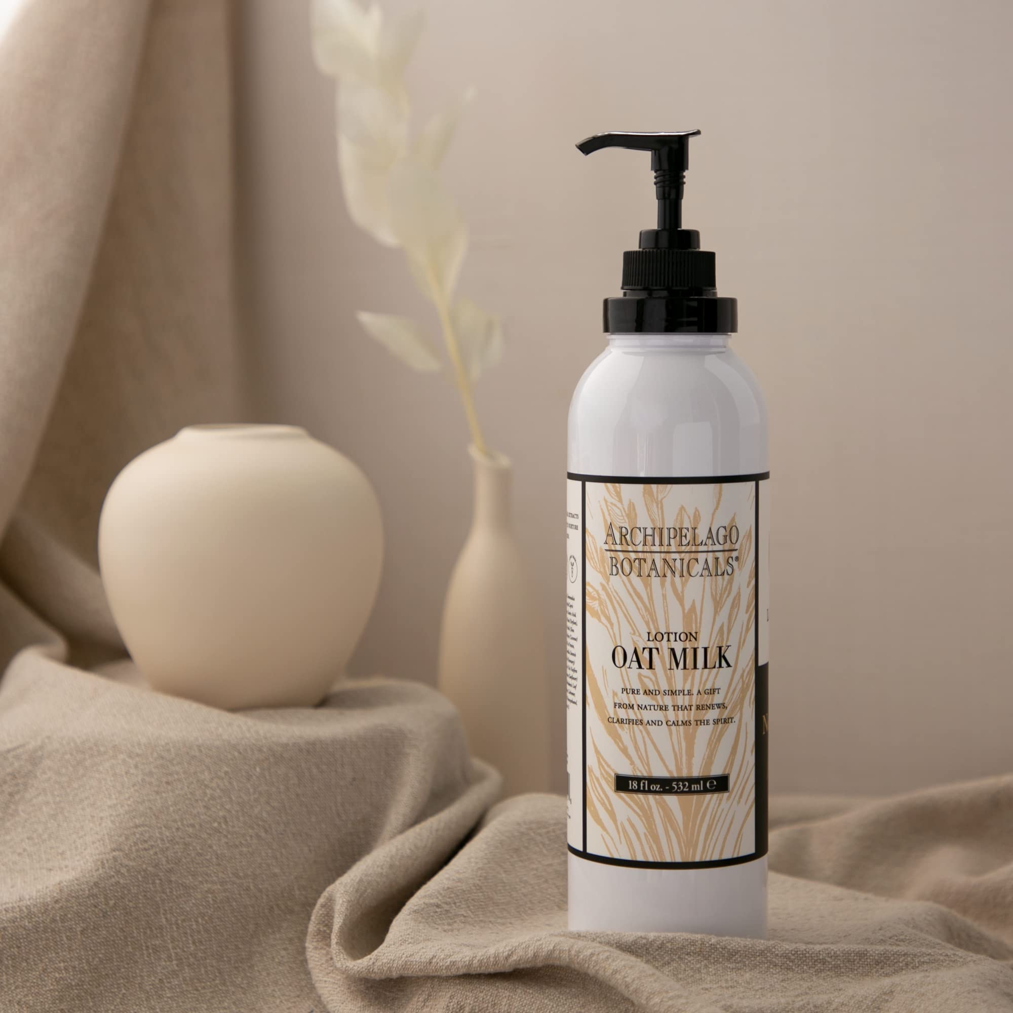 Archipelago Botanicals Texture-crème-lotion, application facile et peau souple.