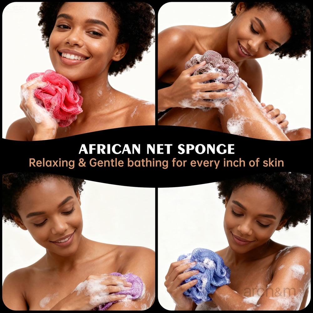 ARCH&M Afroscrub: espuma generosa facilita el lavado con poca cantidad de jabón.
