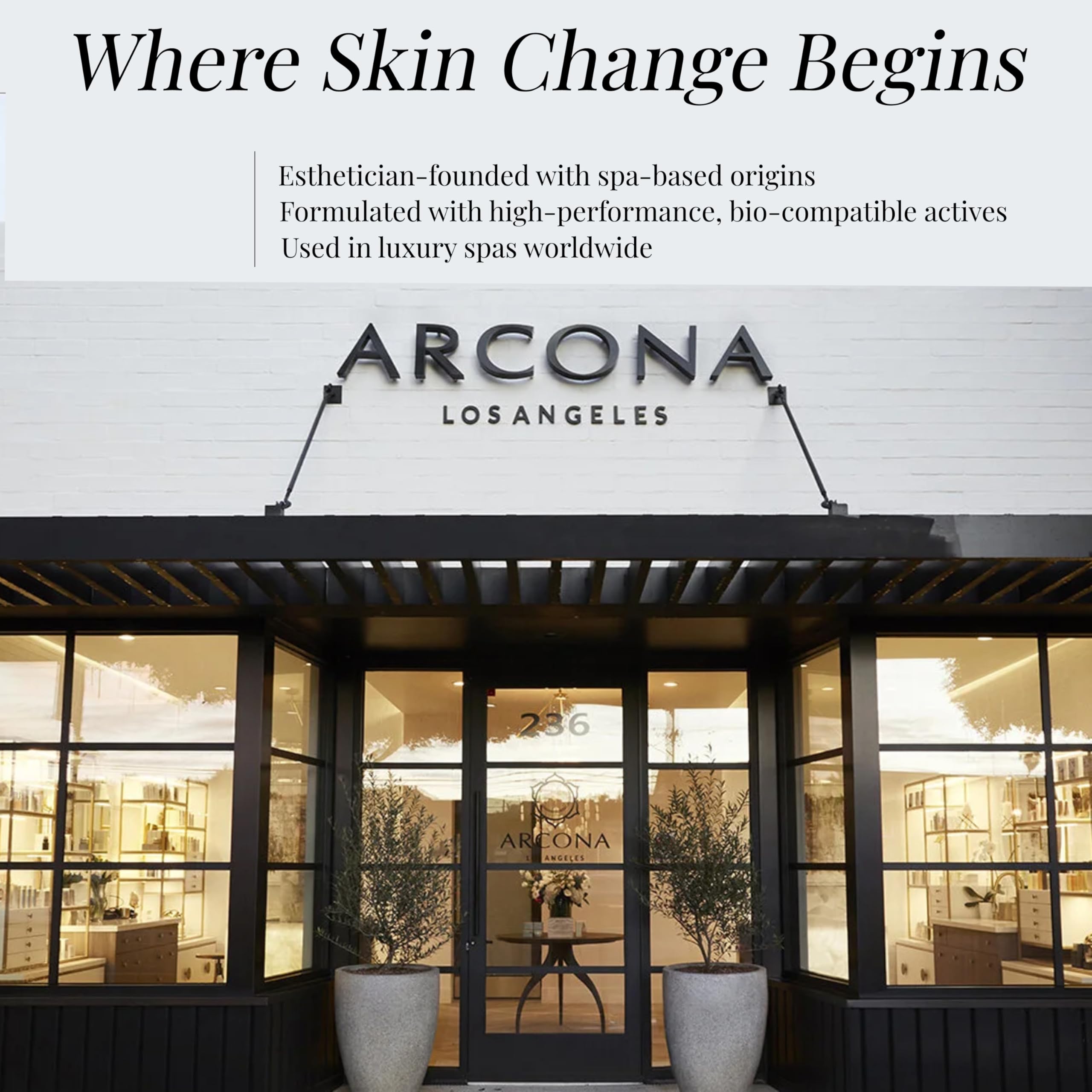ARCONA Cranberry Triad - Brillo natural tras la aplicación