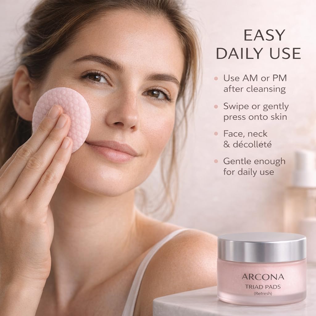 ARCONA Cranberry Triad - Uso suave en rostro para refrescar
