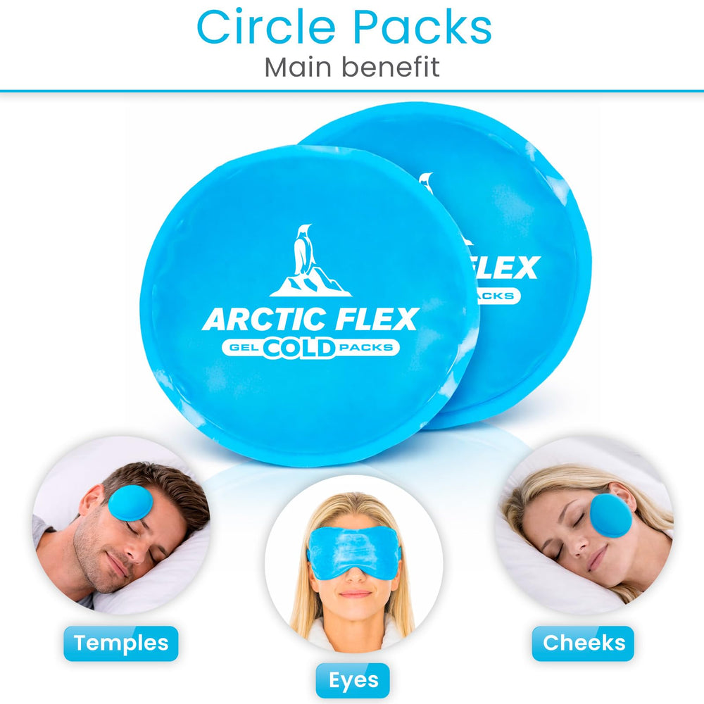 Ajuste seguro Arctic Flex con cierre para circunferencia de hasta 25 pulgadas.