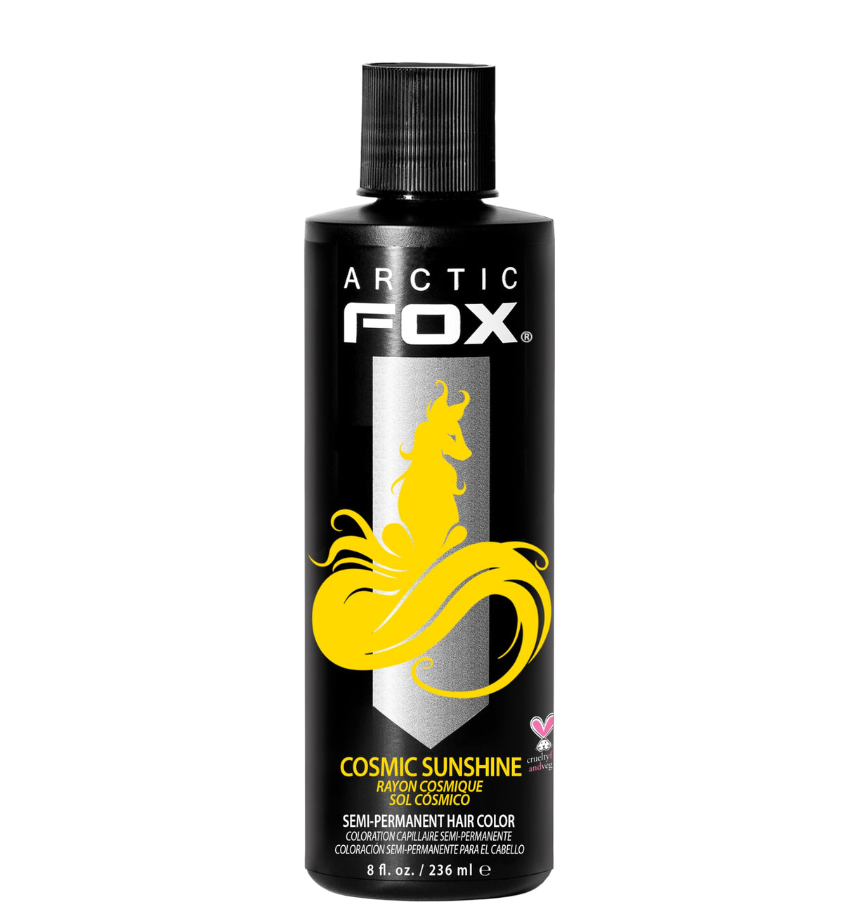 ARCTIC FOX Cosmic Sunshine: empaque visible, tinte vegano para cabello