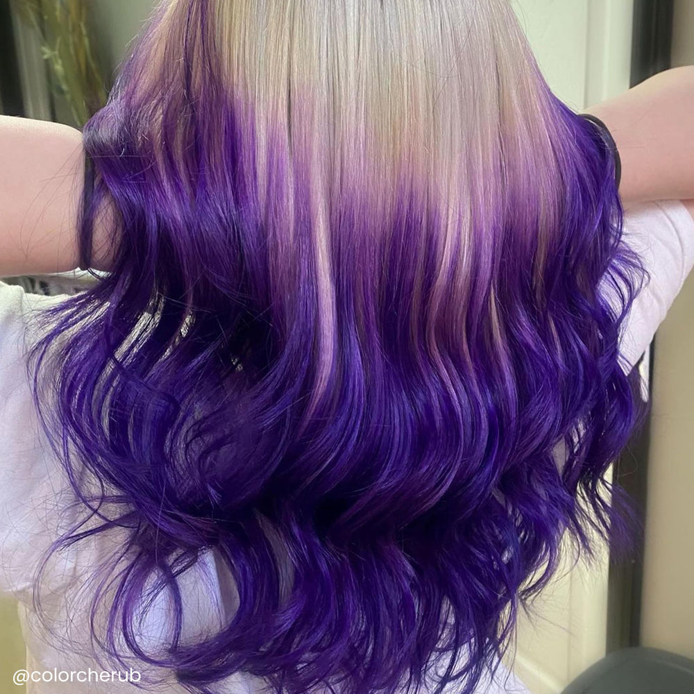 ARCTIC FOX Purple AF - cabello tras coloración con resultado intenso y duradero
