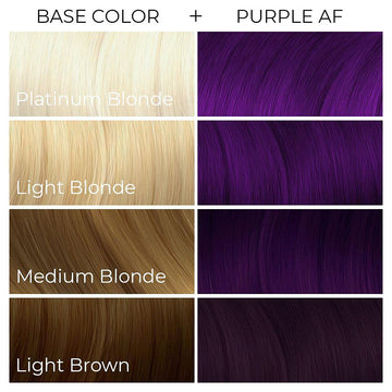 ARCTIC FOX Purple AF - cabello sedoso gracias al acondicionamiento durante la coloración