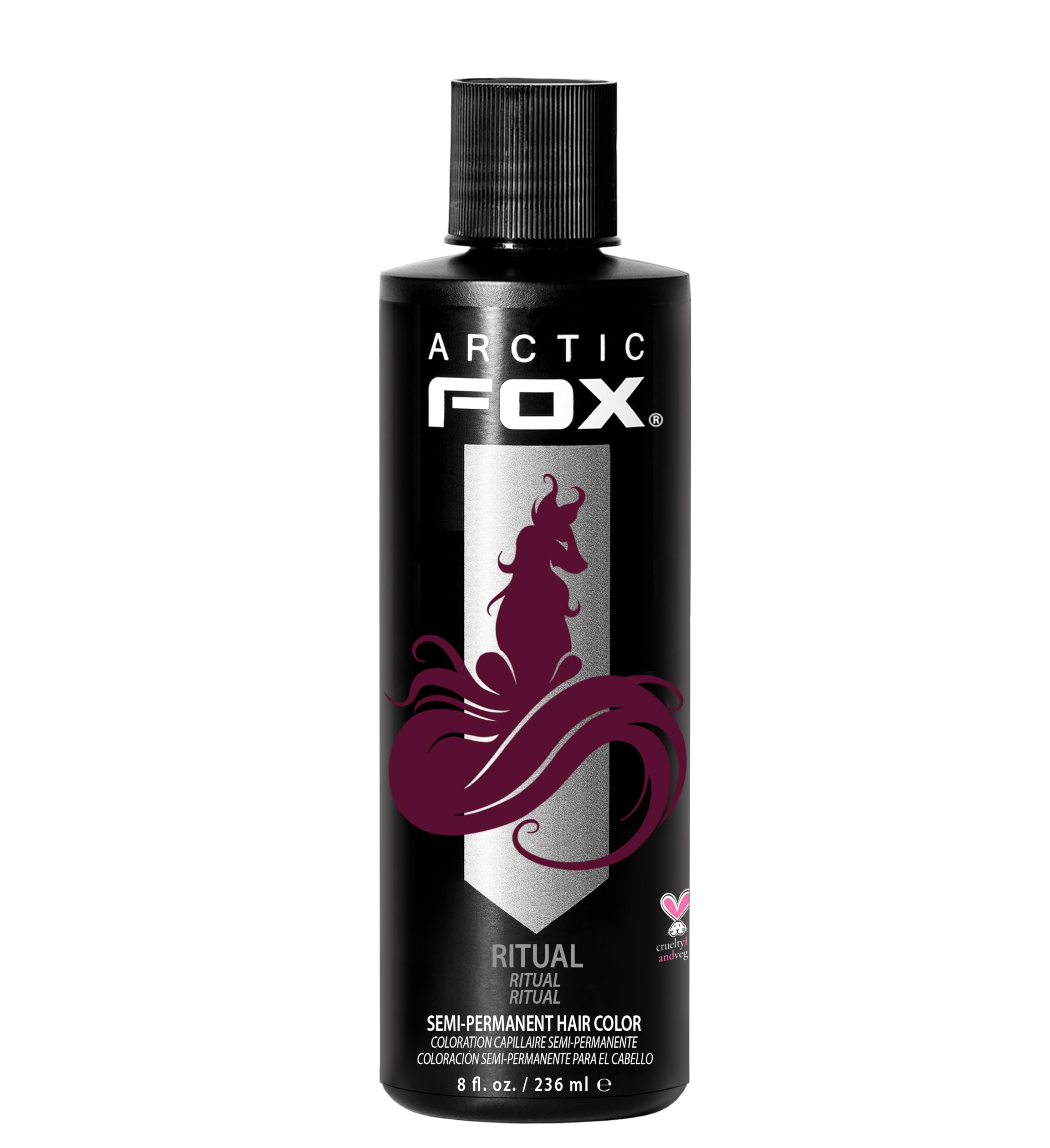 ARCTIC FOX Ritual burgundia intenso para un estilo audaz y duradero.