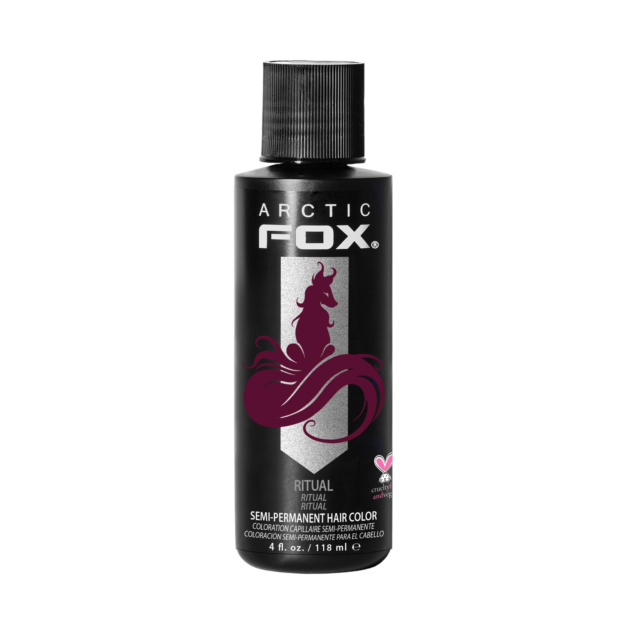 ARCTIC FOX Ritual tinto-burdeos-vibrante para color intenso y duradero.