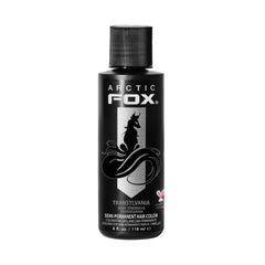 ARCTIC FOX Transylvania, botella coloración: intensidad negra con matiz azulado para cabello vibrante.