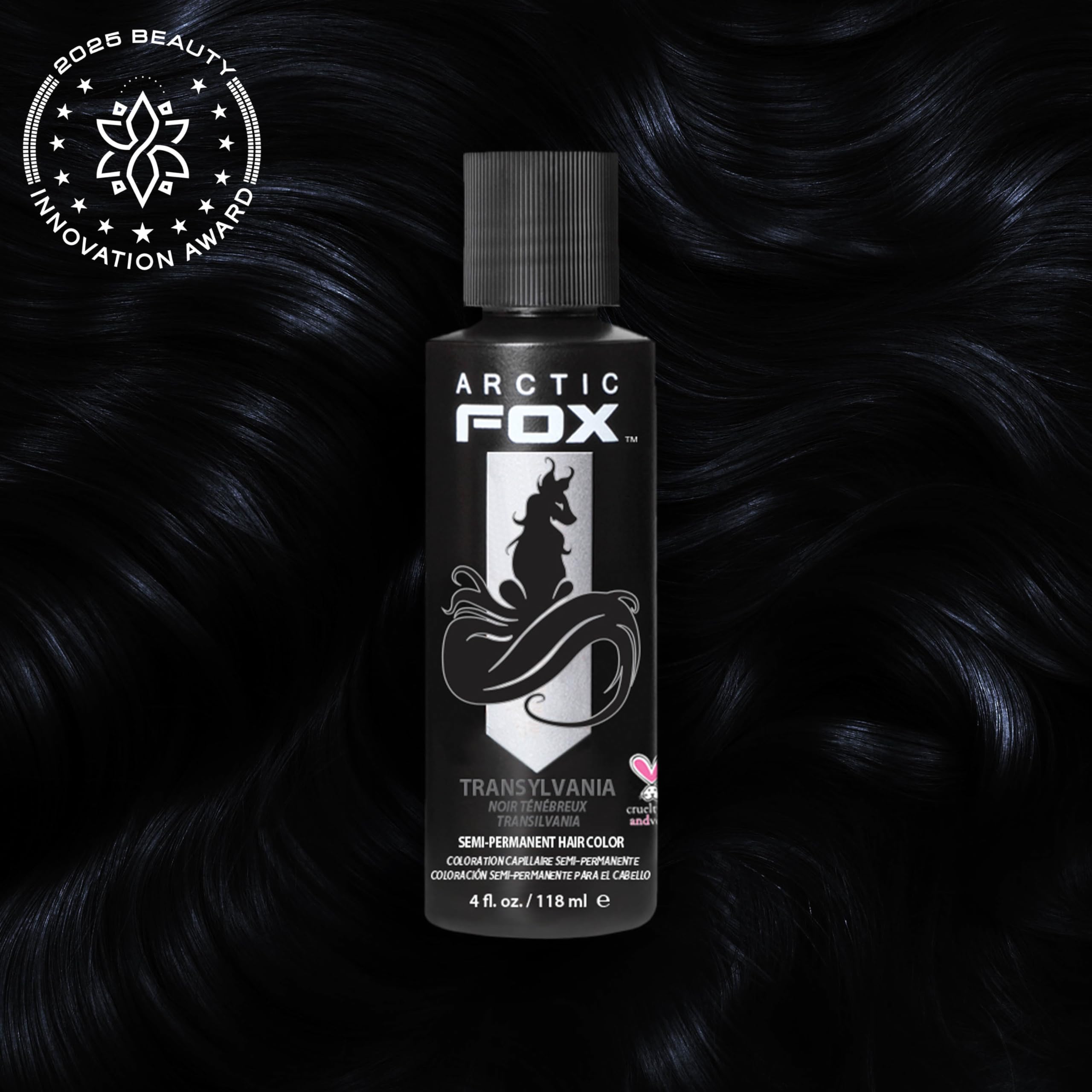 ARCTIC FOX Transylvania, muestra color: crear tonalidades personalizadas para un look único.
