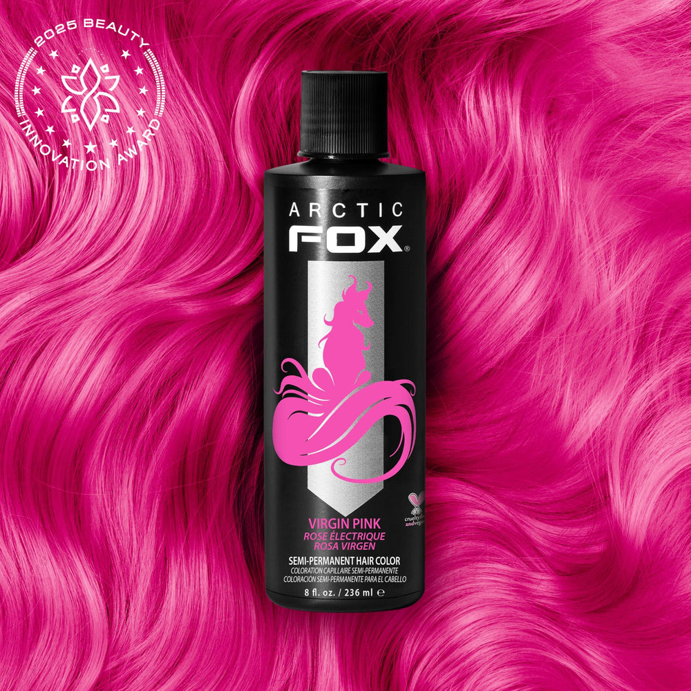 ARCTIC FOX Virgin Pink: diluyente para lograr rosa pastel suave y personalizable.