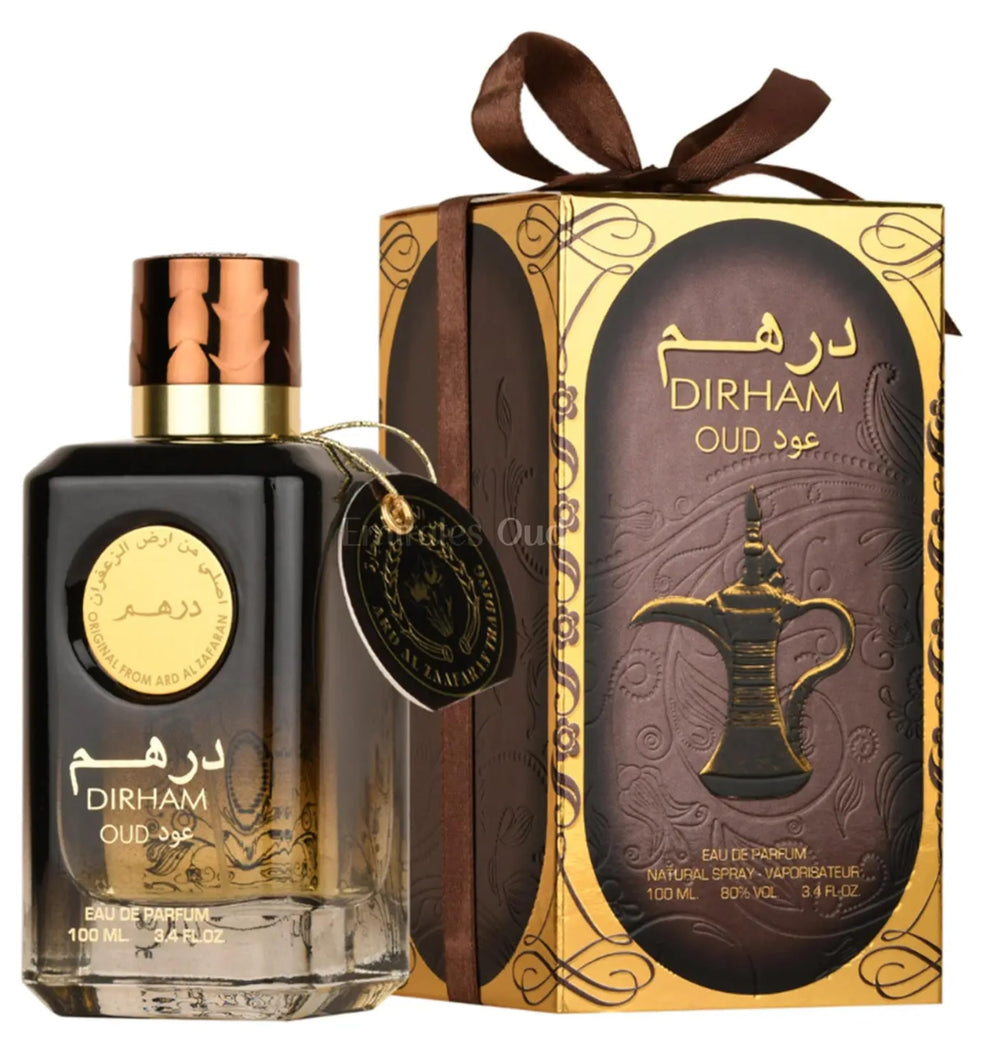 Ard Al Zaafaran Dirham Oud, envase elegante para colección