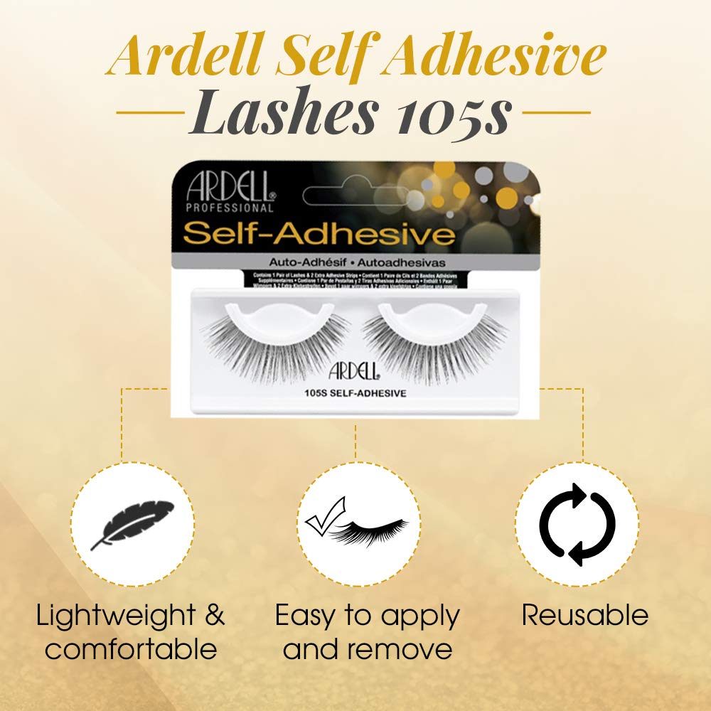 Ardell 105S pestanas reutilizables, ligereza y comodidad para todo el dia