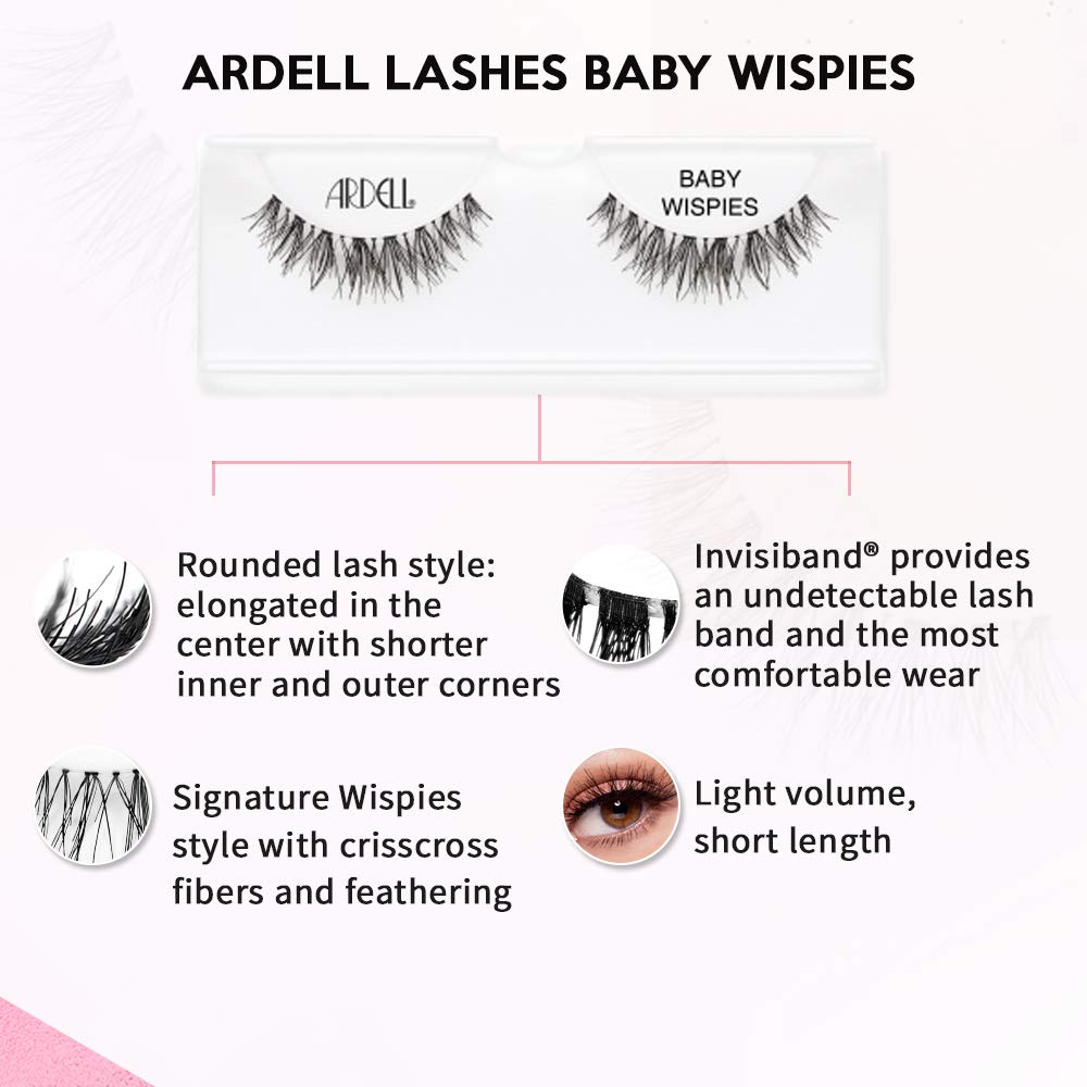 Ardell Baby Wispies: aplicación cómoda gracias a la banda invisible