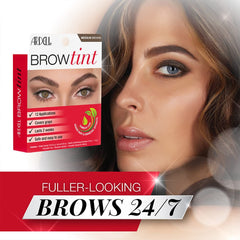 Ardell kit tinte cejas incluye bandeja mezcla reutilizable.