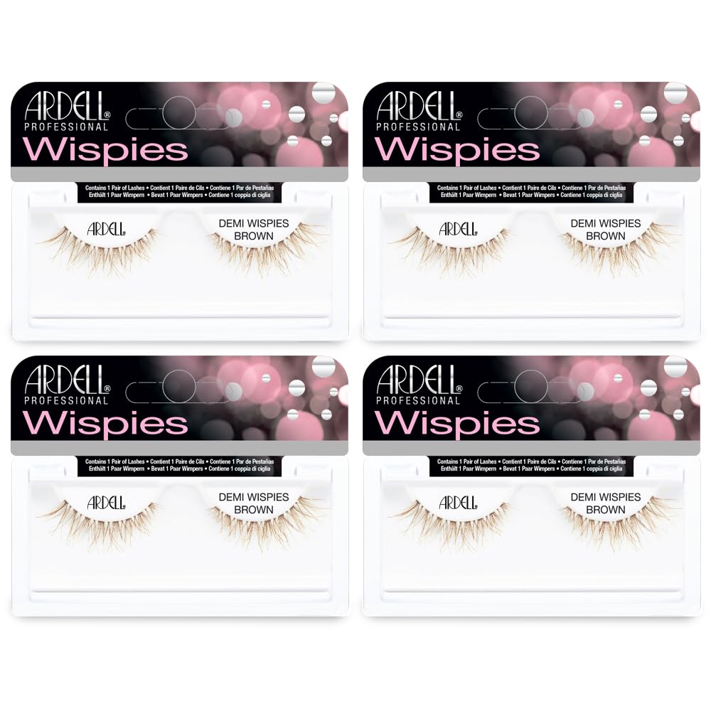 Ardell Demi Wispies Brown, banda invisible para look natural y cómodo