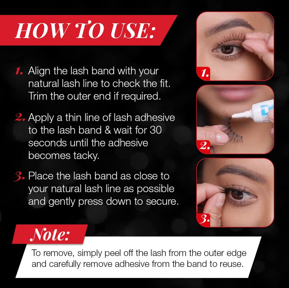 Ardell Demi Wispies: tecnología Invisiband para un acabado invisible.