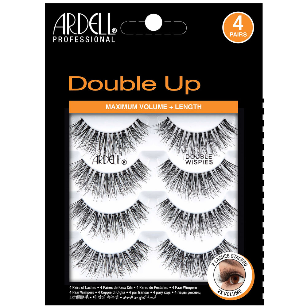 Ardell Double Up 113: pestañas voluminosas para un look audaz y duradero.