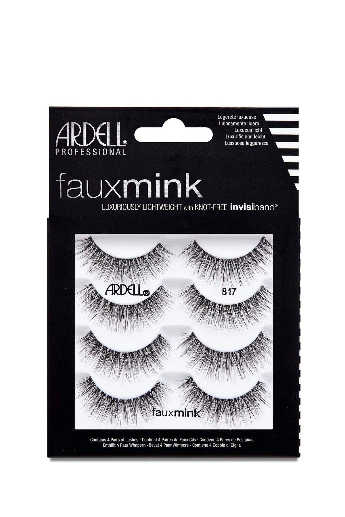 Ardell Faux Mink 817 con efecto natural para look discreto