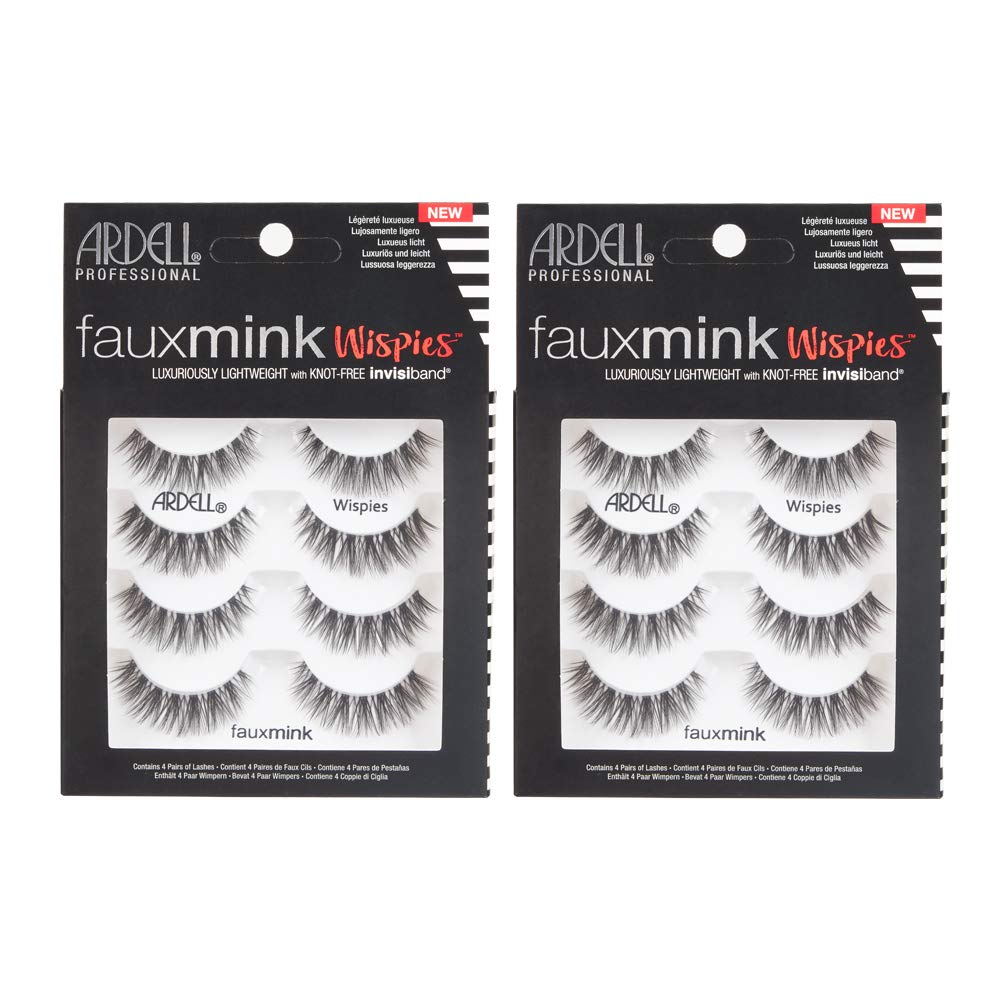 Ardell Faux Mink Wispies: aplicación fácil para un look natural y rápido.