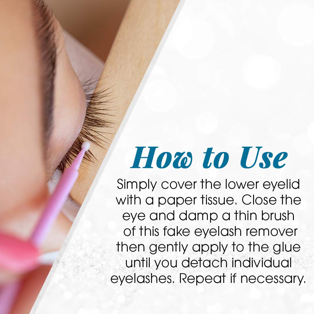 Ardell LashFree remover uso profesional seguro: recomendado por técnicos para retirar pestañas.