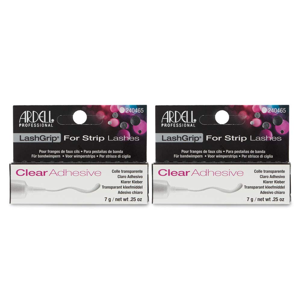 Ardell LashGrip con aplicador, adhesivo para pestañas que facilita la fijación segura.