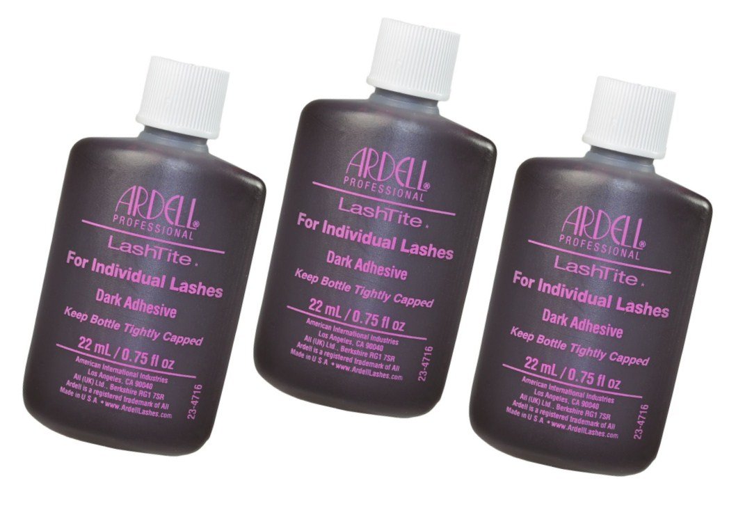 Ardell Lashtite adhesivo oscuro para pestañas, mejora la adherencia para pestañas individuales.
